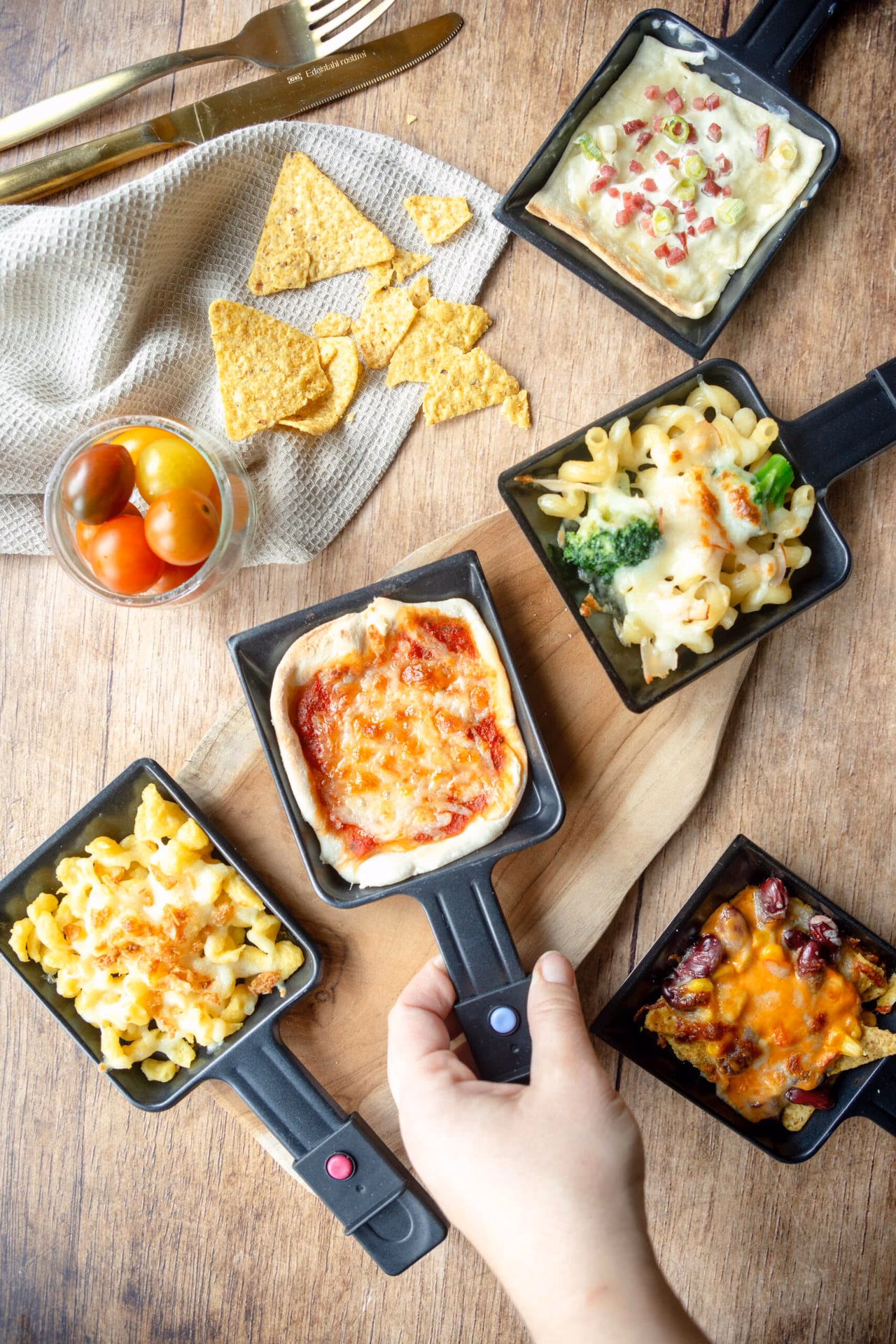 Welche Zubereitungsformen gibt es für Raclette?