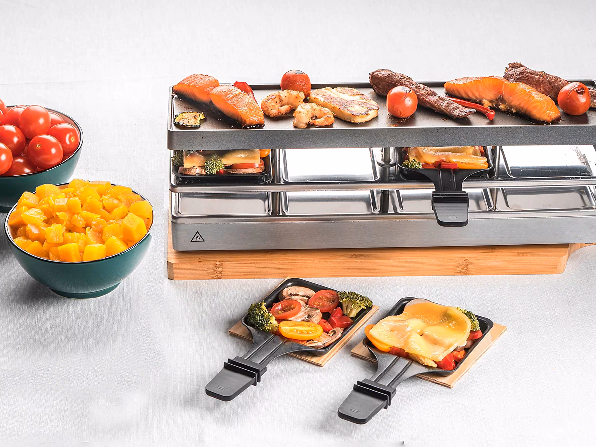 Was ist der Unterschied zwischen raclettieren und Grillen?