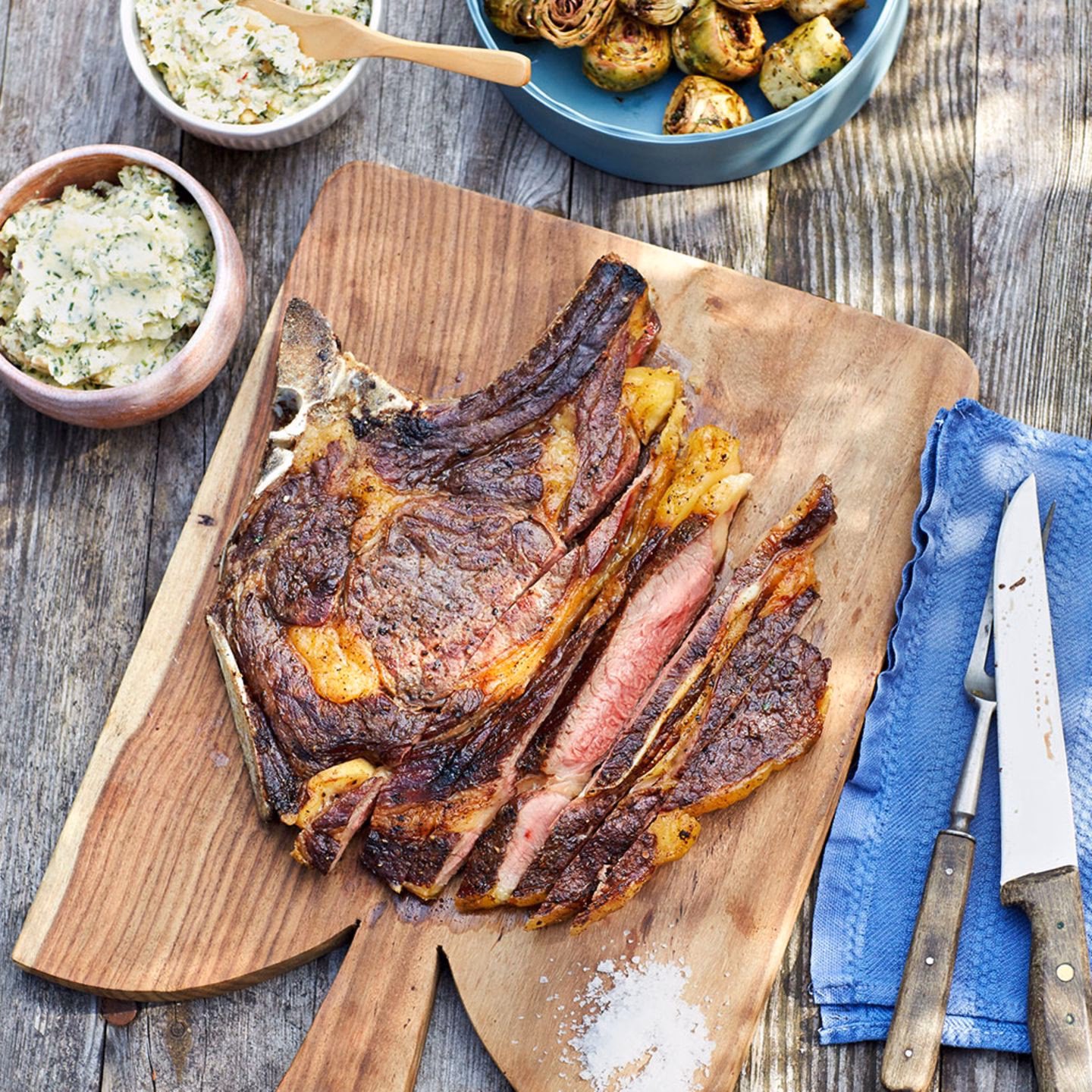 Wie bereite ich eine Hohe Rippe an?