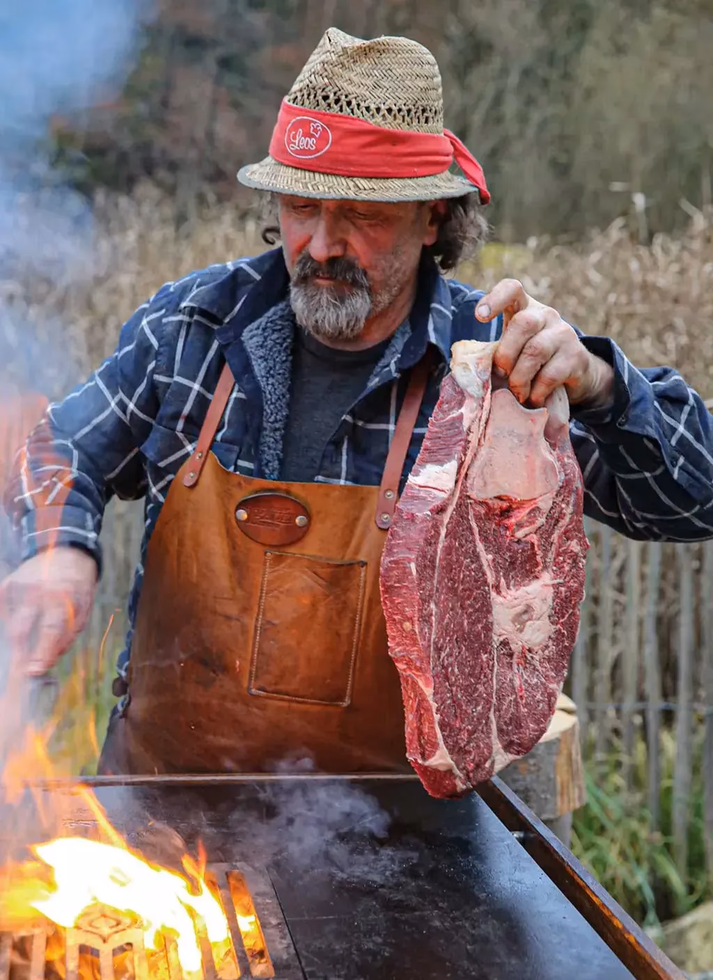 Wie bereite ich ein Steak auf den optigrill vor?