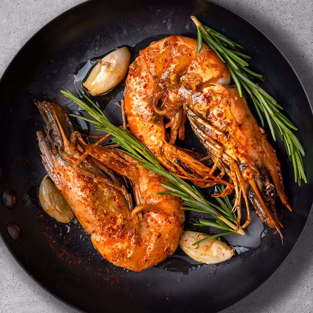 Wie viele Kalorien hat eine Garnele?