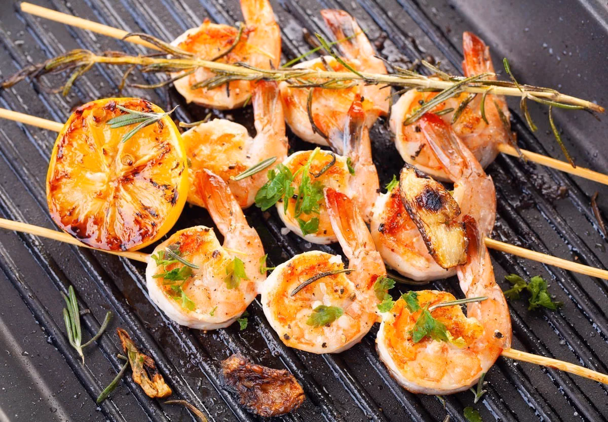 Was tun bei geschälten und ungeschälten Garnelen?