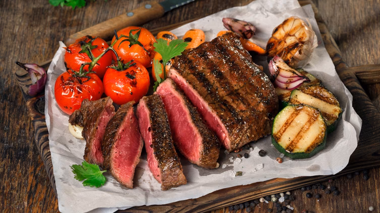 Wie schwer ist ein Roastbeef am Stück?