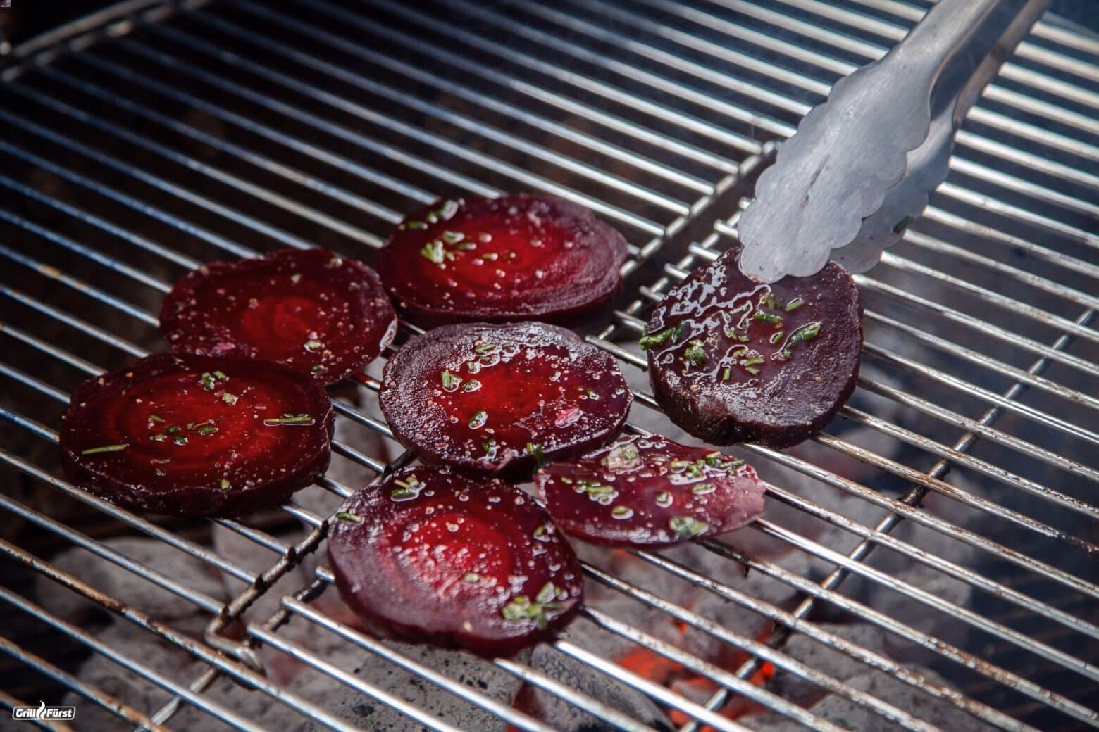 Wie grillt man Rote Beete?