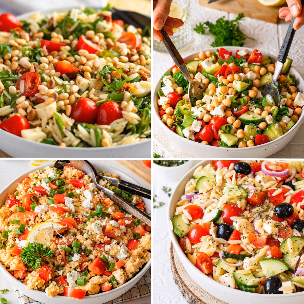 Was ist ein gesunder grillsalat?