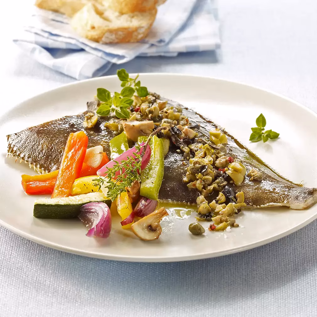 Wie bereite ich schollenfilet im Backofen vor?