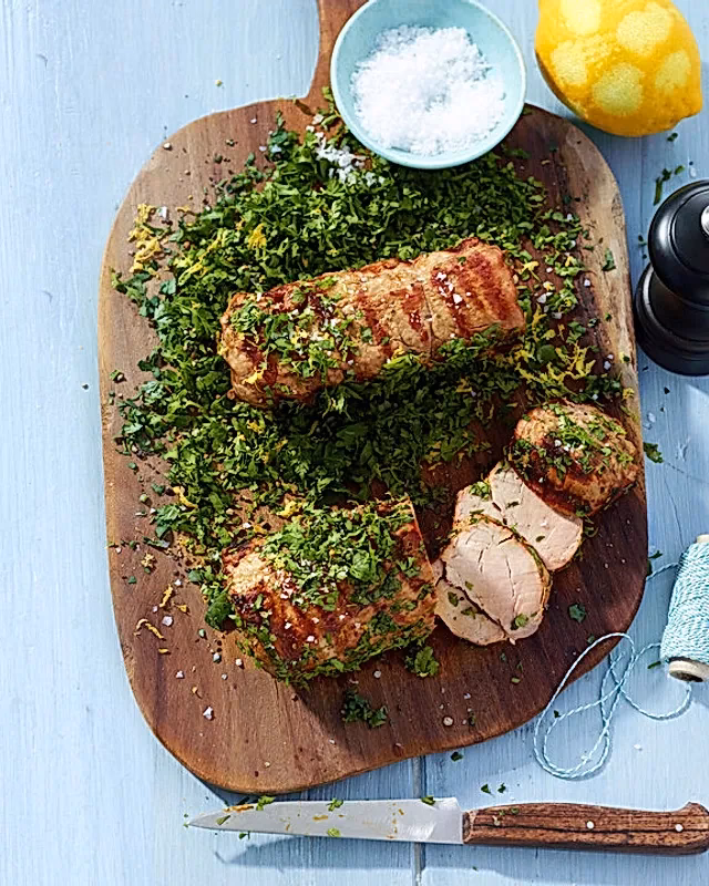 Wie bereite ich Schweinefilet an?