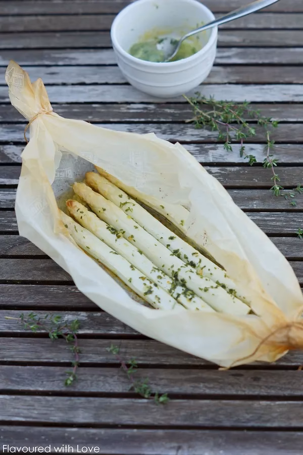 Wie kann ich Spargel im Ofen dämpfen?