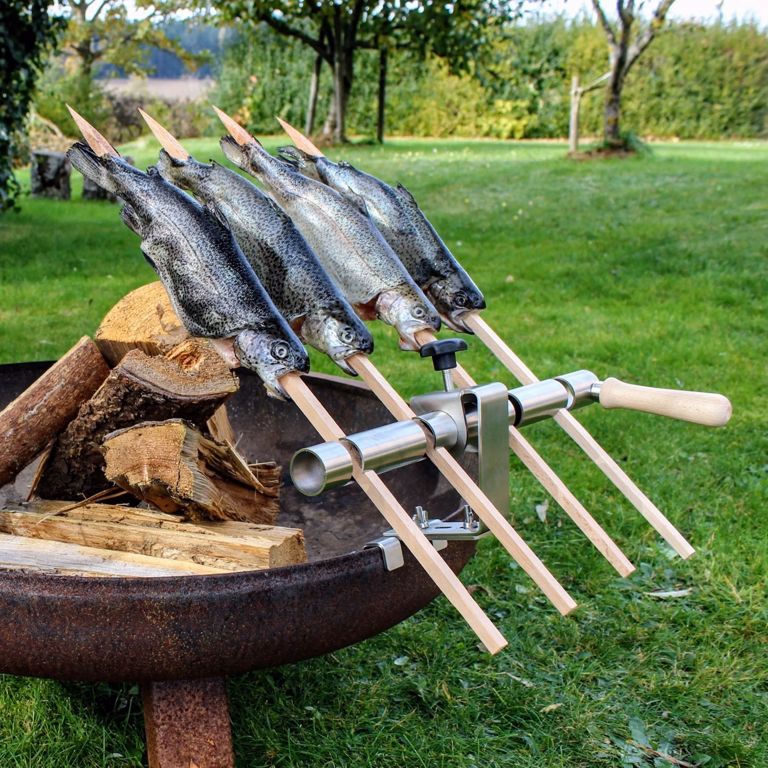 Wie baut man einen Impro-Grill?