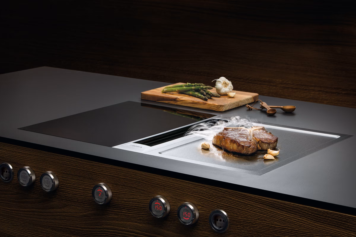 Kann man mit einer Grillplatte in den Induktionsherd Kochen?