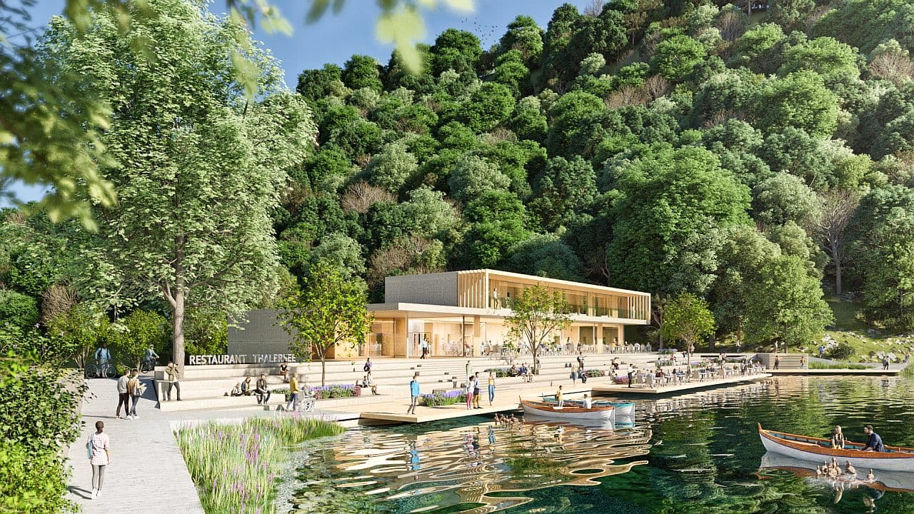 Wie geht es weiter mit dem Waldcafé Thalersee?