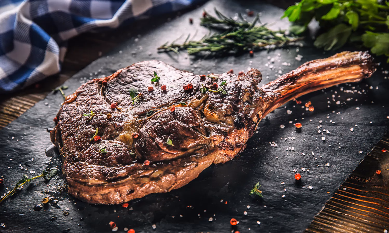 Wie erkenne ich ob ein Tomahawk trocken ist?