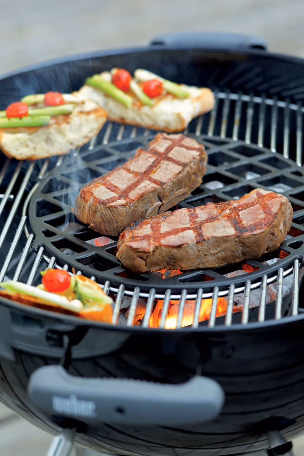 Wie grillt man ein Steak rückwärts?