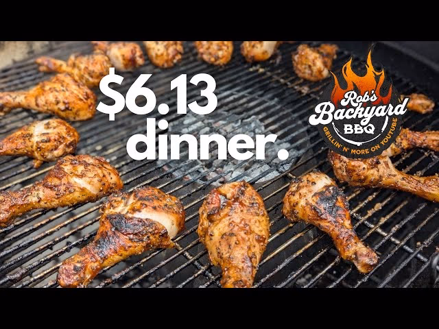 How do you cook drumsticks on a grill?