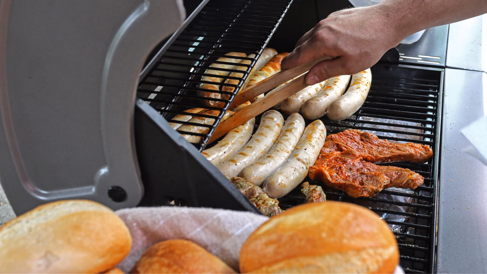 Wie installiere ich einen Grill?