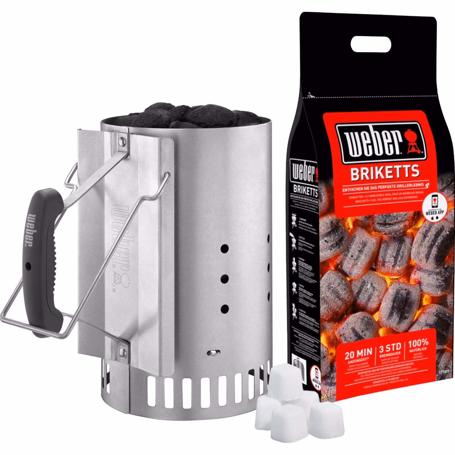 Wie zünde ich einen Anzündkamin an?