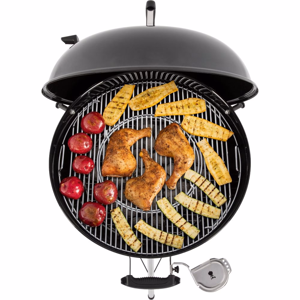Was kann man mit einem 57 cm Weber Holzkohlegrill machen?
