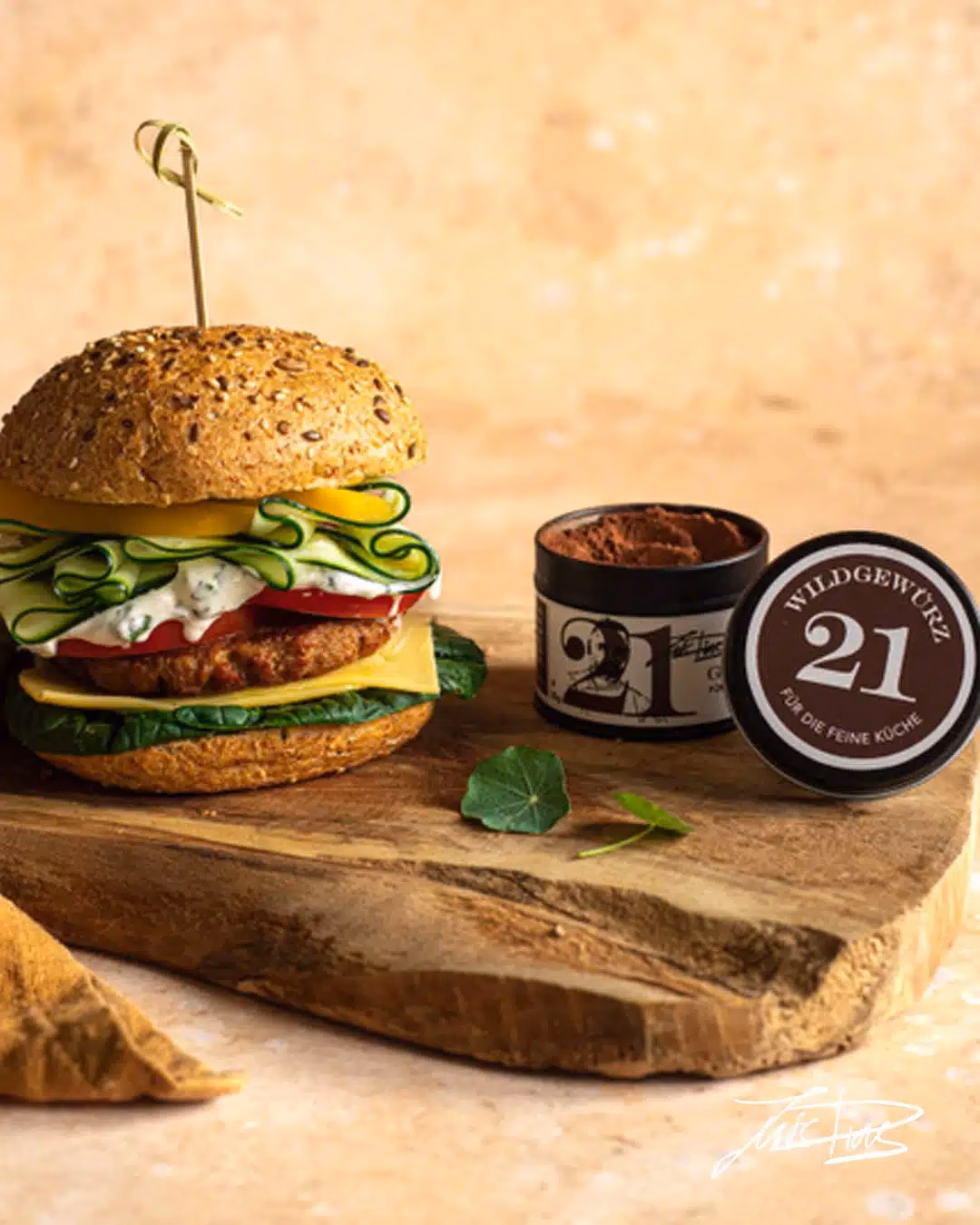 Wie grillt man einen Hamburger?