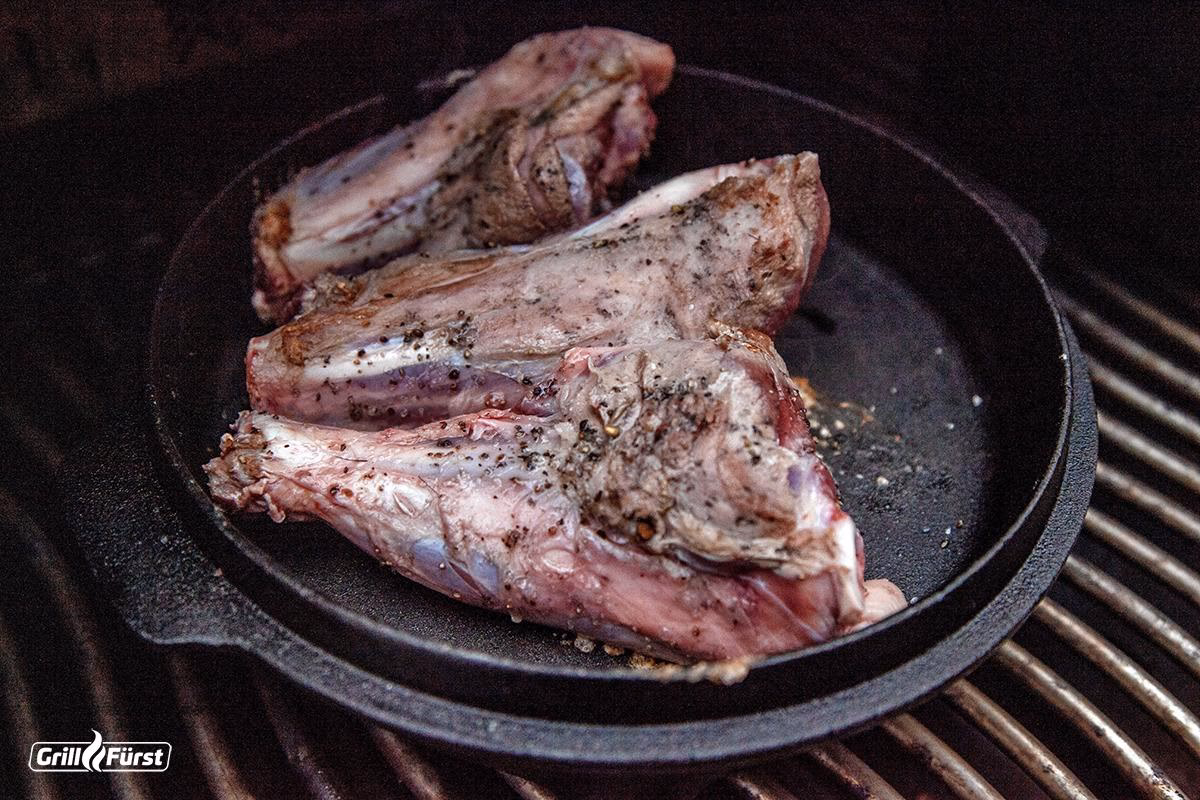 Wie lange muss Wildschwein nach dem Grillen ruhen?