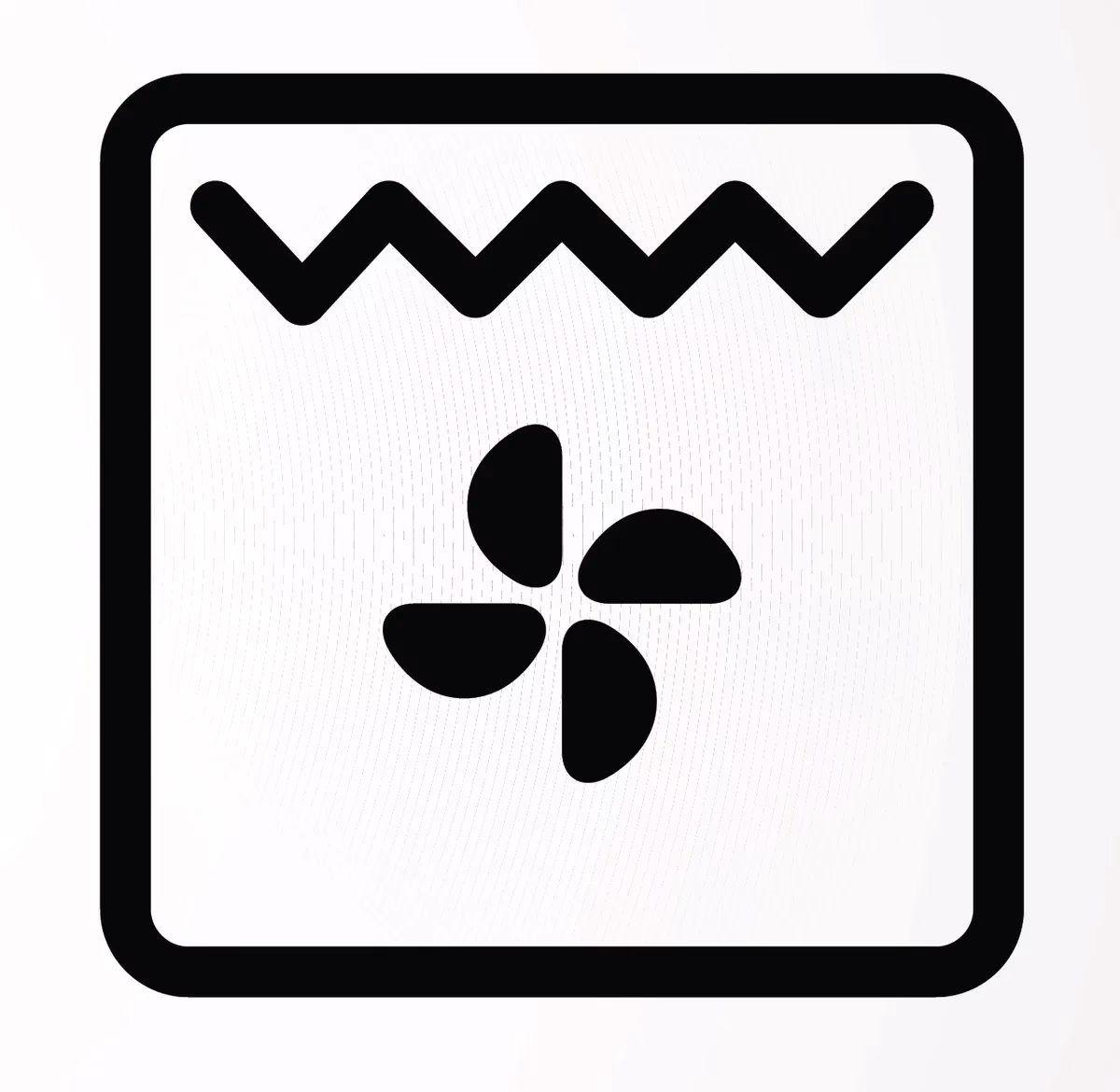 Warum sollte man beim Backen das grillsymbol nicht einschalten?